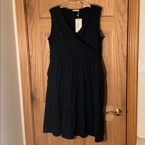 Messino black dress with pockets